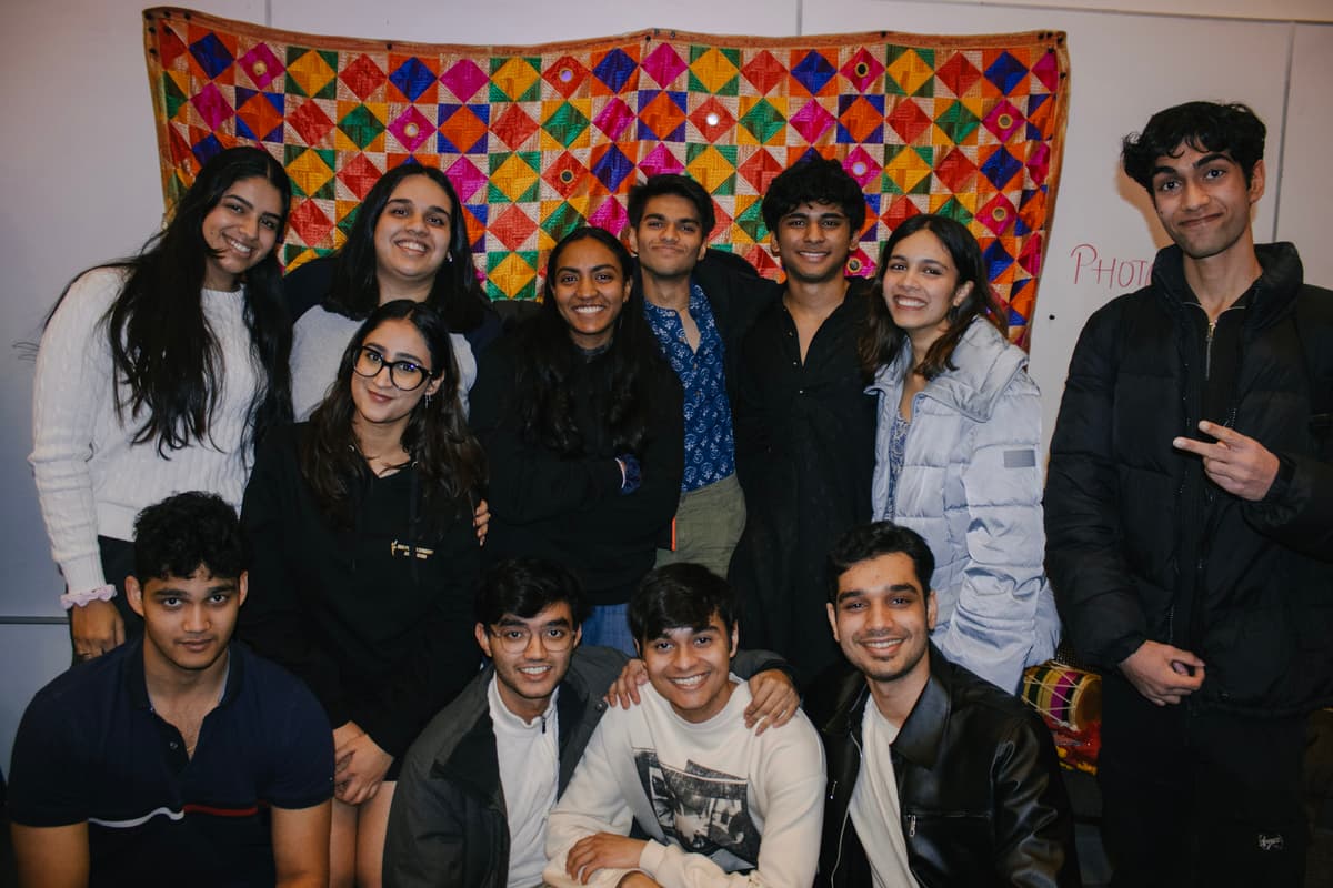 Group of friends at PSA Kickoff event